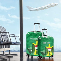 Iraq Football Custom Luggage Cover Come On Lions of Mesopotamia