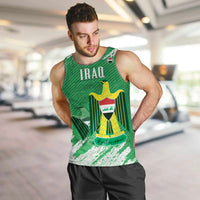 Iraq Football Custom Men Tank Top Come On Lions of Mesopotamia