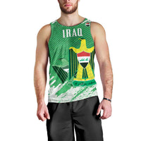 Iraq Football Custom Men Tank Top Come On Lions of Mesopotamia