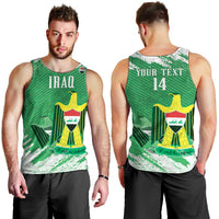 Iraq Football Custom Men Tank Top Come On Lions of Mesopotamia