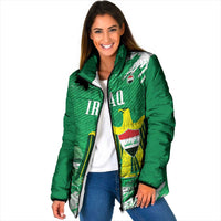 Iraq Football Custom Padded Jacket Come On Lions of Mesopotamia