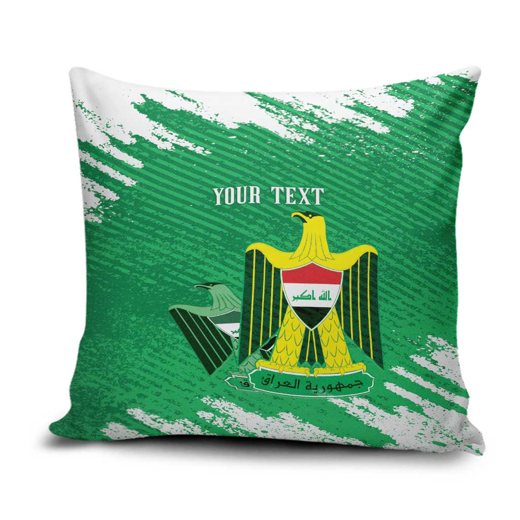 Iraq Football Custom Pillow Cover Come On Lions of Mesopotamia