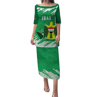 Iraq Football Custom Puletasi Come On Lions of Mesopotamia
