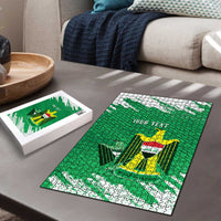 Iraq Football Custom Puzzle Come On Lions of Mesopotamia