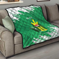 Iraq Football Custom Quilt Come On Lions of Mesopotamia