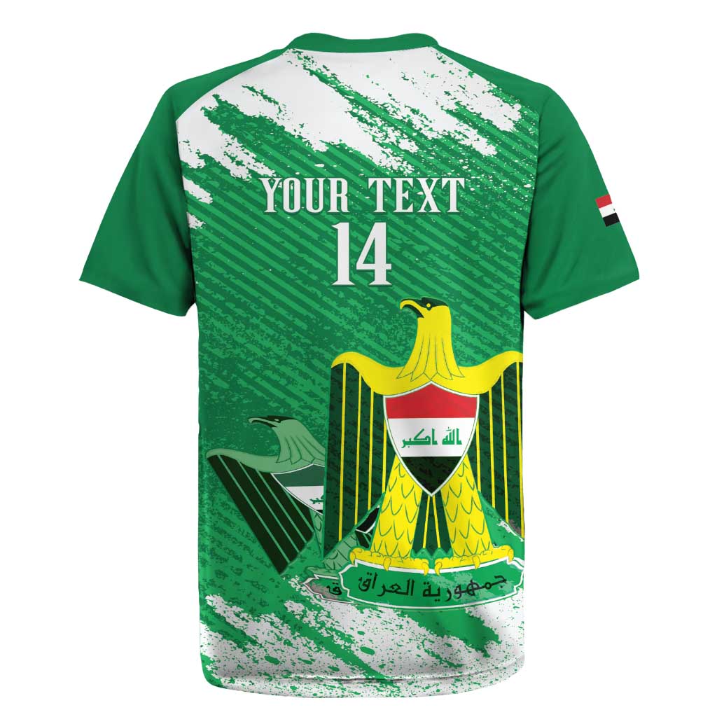 Iraq Football Custom Rugby Jersey Come On Lions of Mesopotamia