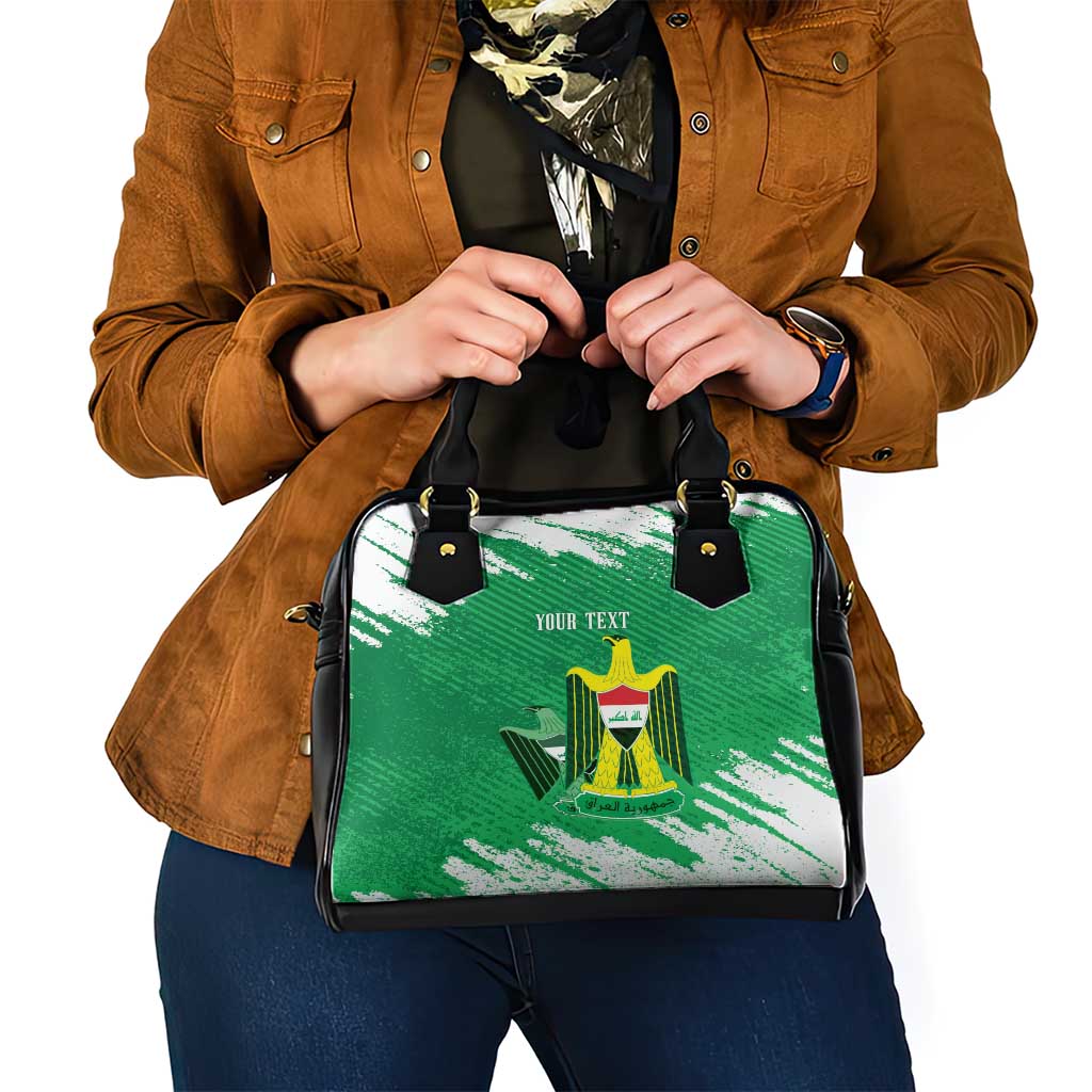Iraq Football Custom Shoulder Handbag Come On Lions of Mesopotamia