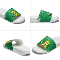 Iraq Football Custom Slide Sandals Come On Lions of Mesopotamia