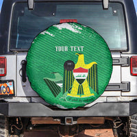 Iraq Football Custom Spare Tire Cover Come On Lions of Mesopotamia