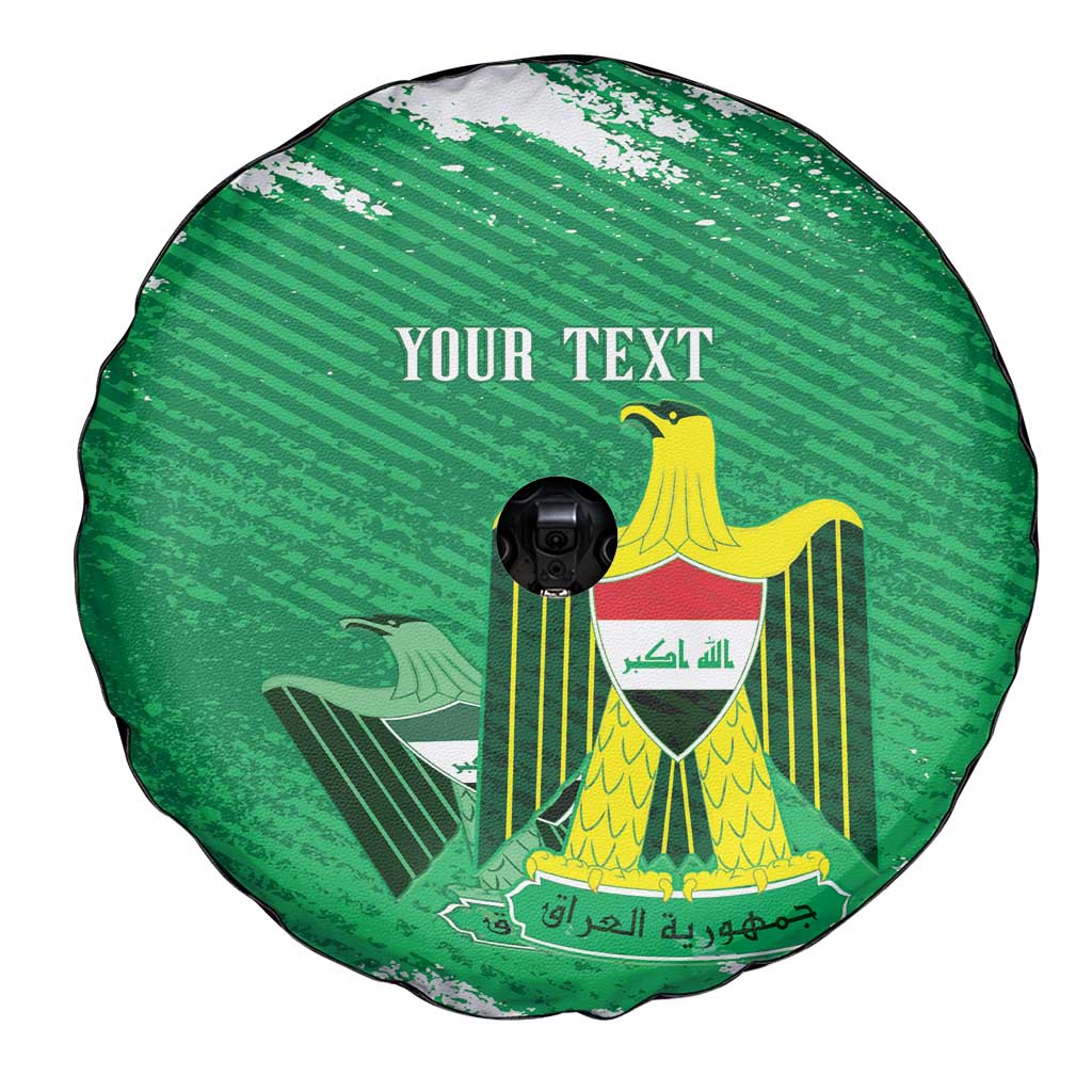 Iraq Football Custom Spare Tire Cover Come On Lions of Mesopotamia
