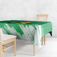 Iraq Football Custom Tablecloth Come On Lions of Mesopotamia