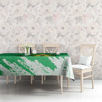 Iraq Football Custom Tablecloth Come On Lions of Mesopotamia