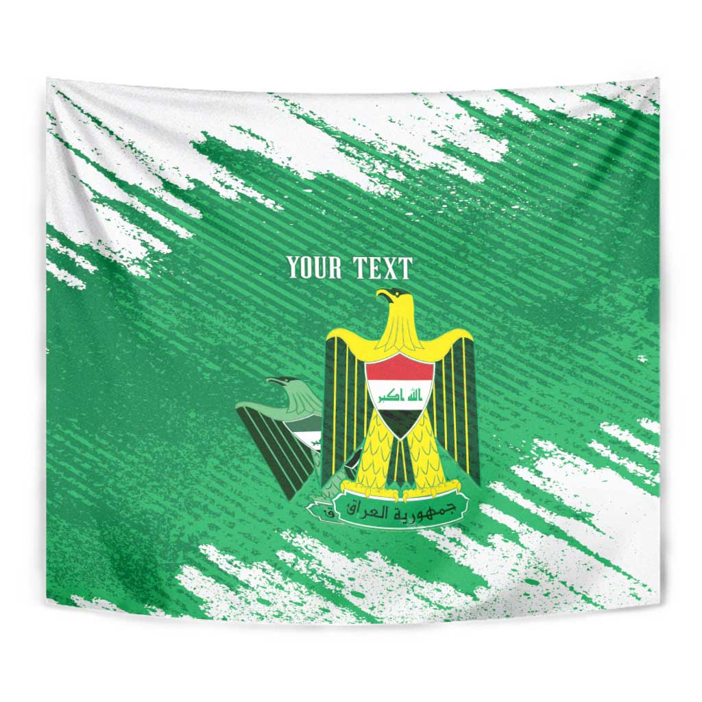Iraq Football Custom Tapestry Come On Lions of Mesopotamia