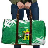 Iraq Football Custom Travel Bag Come On Lions of Mesopotamia