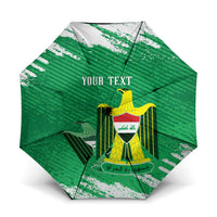 Iraq Football Custom Umbrella Come On Lions of Mesopotamia