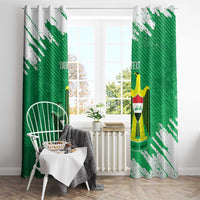 Iraq Football Custom Window Curtain Come On Lions of Mesopotamia