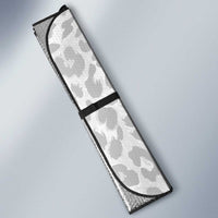 DR Congo Football Custom Auto Sun Shade Come On Leopards White Color