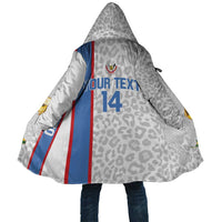 DR Congo Football Custom Cloak Come On Leopards White Color