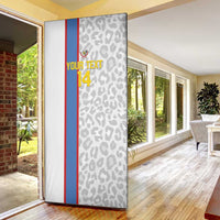 DR Congo Football Custom Door Cover Come On Leopards White Color