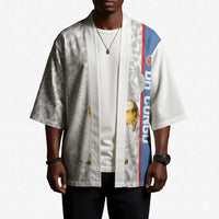 DR Congo Football Custom Kimono Come On Leopards White Color
