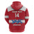 Custom Denmark Hockey Hoodie Go Danish Lions