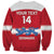 Custom Denmark Hockey Sweatshirt Go Danish Lions - Wonder Print Shop