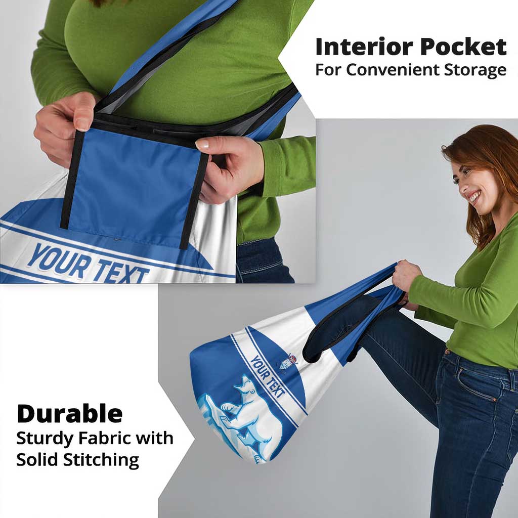 Custom Norway Hockey Grocery Bag Go Norge Polar