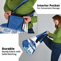 Custom Norway Hockey Grocery Bag Go Norge Polar