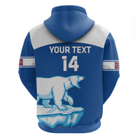 Custom Norway Hockey Hoodie Go Norge Polar - Wonder Print Shop