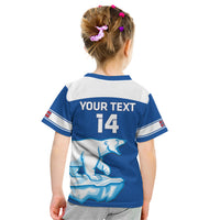 Custom Norway Hockey Kid T Shirt Go Norge Polar - Wonder Print Shop