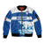 Custom Norway Hockey Sleeve Zip Bomber Jacket Go Norge Polar - Wonder Print Shop