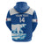 Custom Norway Hockey Zip Hoodie Go Norge Polar - Wonder Print Shop