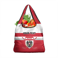 Custom Austria Hockey Grocery Bag Go Osterreich Eagles
