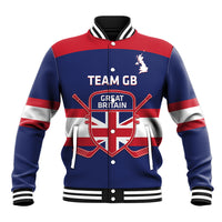 Custom Great Britain Hockey Baseball Jacket Go GB Team - Wonder Print Shop