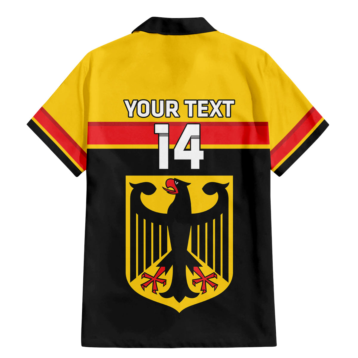 Custom Germany Hockey Family Matching Mermaid Dress and Hawaiian Shirt Go German Bearers of the Eagle - Wonder Print Shop