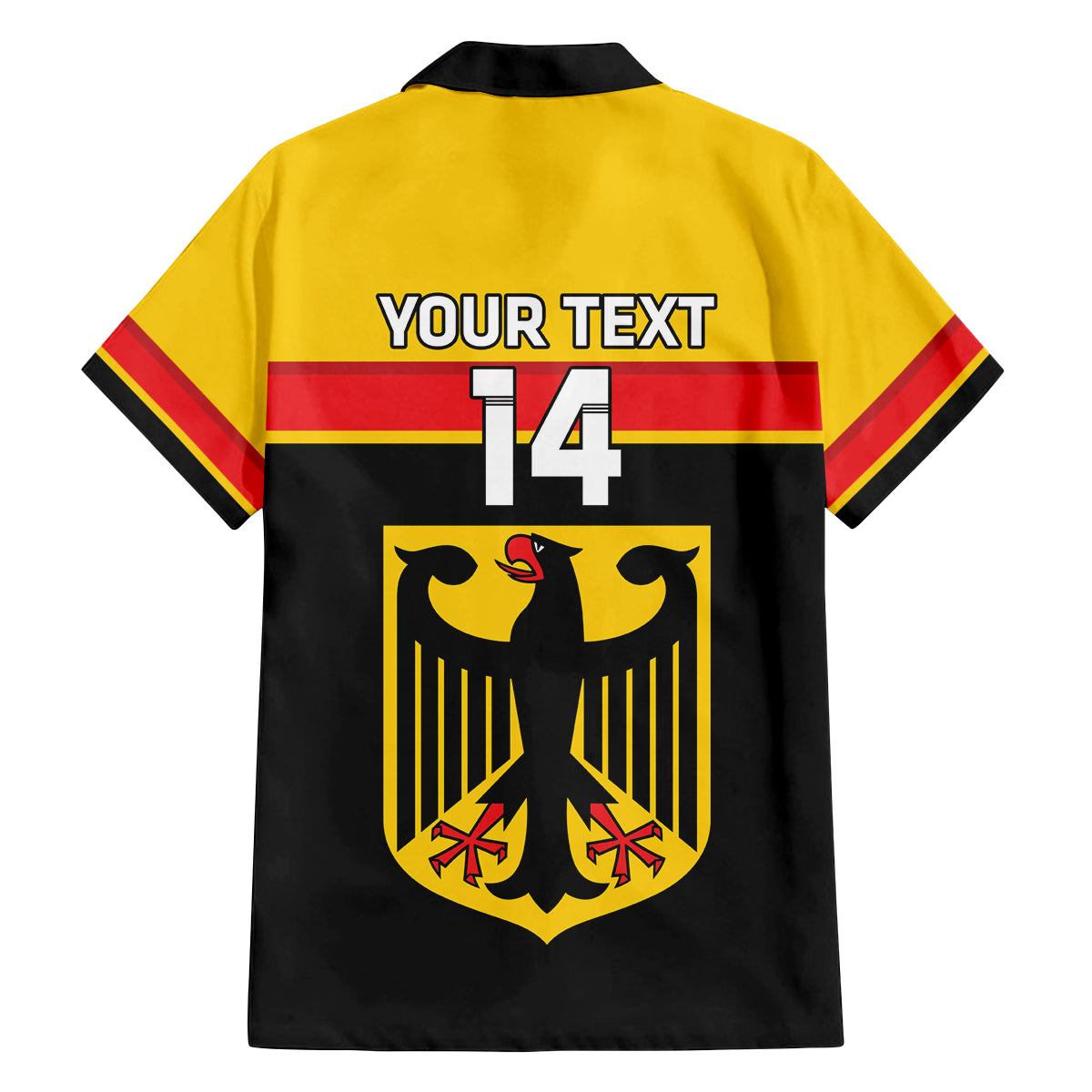 Custom Germany Hockey Family Matching Off Shoulder Short Dress and Hawaiian Shirt Go German Bearers of the Eagle - Wonder Print Shop