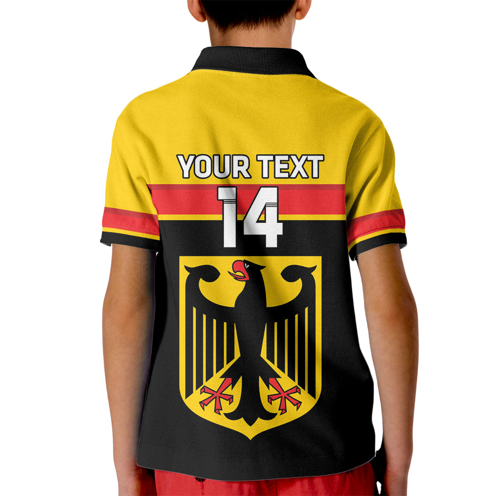Custom Germany Hockey Kid Polo Shirt Go German Bearers of the Eagle - Wonder Print Shop