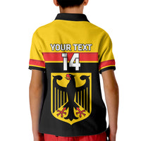 Custom Germany Hockey Kid Polo Shirt Go German Bearers of the Eagle - Wonder Print Shop