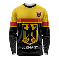 Custom Germany Hockey Long Sleeve Shirt Go German Bearers of the Eagle - Wonder Print Shop