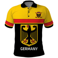 Custom Germany Hockey Polo Shirt Go German Bearers of the Eagle - Wonder Print Shop