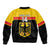 Custom Germany Hockey Sleeve Zip Bomber Jacket Go German Bearers of the Eagle - Wonder Print Shop
