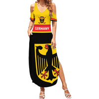 Custom Germany Hockey Summer Maxi Dress Go German Bearers of the Eagle - Wonder Print Shop