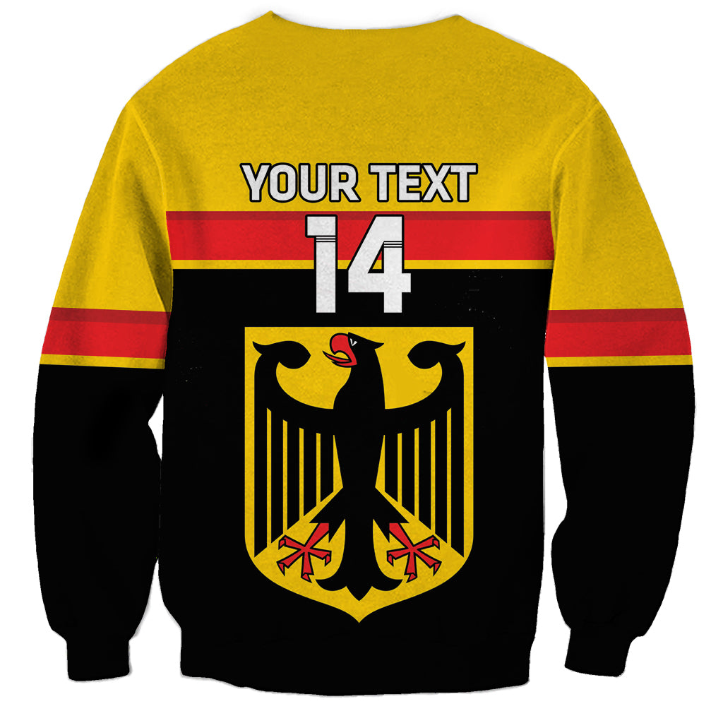 Custom Germany Hockey Sweatshirt Go German Bearers of the Eagle - Wonder Print Shop