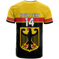 Custom Germany Hockey T Shirt Go German Bearers of the Eagle - Wonder Print Shop
