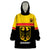 Custom Germany Hockey Wearable Blanket Hoodie Go German Bearers of the Eagle - Wonder Print Shop