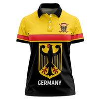 Custom Germany Hockey Women Polo Shirt Go German Bearers of the Eagle - Wonder Print Shop