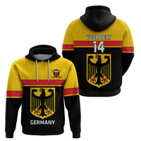 Custom Germany Hockey Zip Hoodie Go German Bearers of the Eagle - Wonder Print Shop