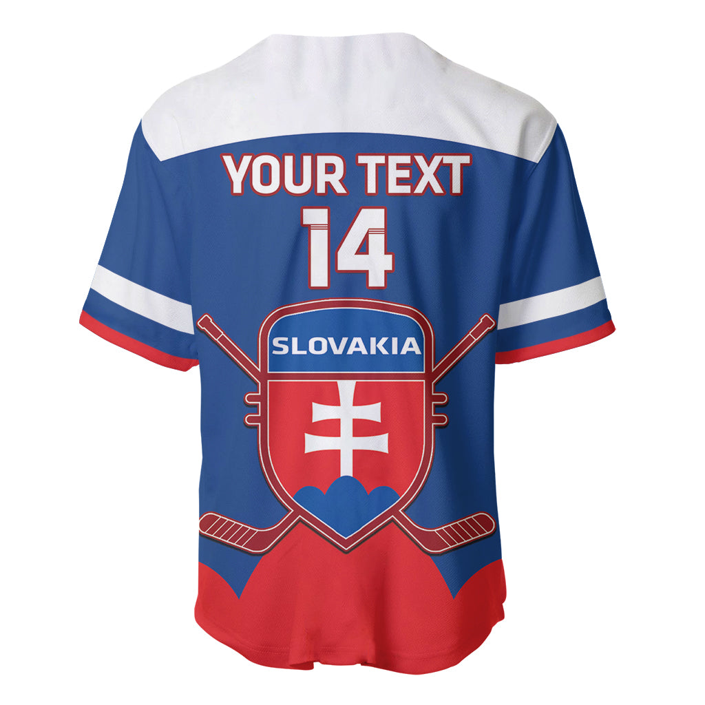 Custom Slovakia Hockey Baseball Jersey Go Slovak Our Boys - Wonder Print Shop