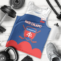 Custom Slovakia Hockey Men Tank Top Go Slovak Our Boys - Wonder Print Shop
