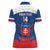 Custom Slovakia Hockey Women Polo Shirt Go Slovak Our Boys - Wonder Print Shop